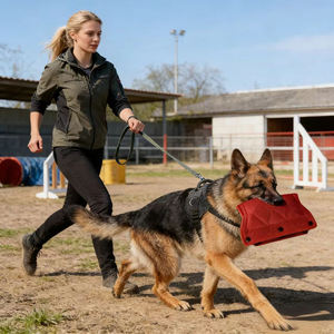 पेशेवर कुत्ते ट्रेनर तकिए तकिए के काम और आक्रामक चबाने के लिए टिकाऊ आंसू प्रतिरोधी कपड़े के साथ लक्ष्य आस्तीन - Product Image 4