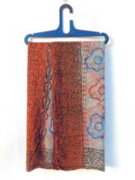 Kimono en soie de style rétro, 5 yards, matériel pour la confection de vêtements, Sari ample de couture, vente en gros