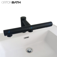 ORTONBATH Robinet automatique commercial Robinet à capteur de mouvement Robinet mains libres Trois-en-un Salle de bain Induction
