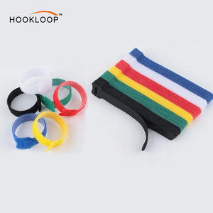 150 pièces/sac Serre-câbles auto-agrippants écologiques réutilisables réglables sans rayures pour fixation de cordons - Product Image 4