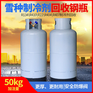 Cilindro de Reciclaje de Refrigerante Sanjin de 50L, Tanque de Gas Industrial de Acero con Válvula - Product Image 4