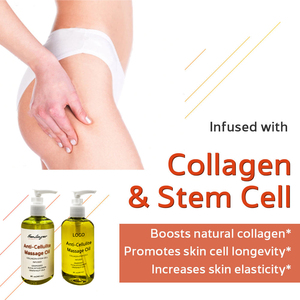 Han Linger Private Label Anti-Cellulite olio da massaggio puro collagene essenziale olio per il corpo infuso con lavanda <span class=keywords><strong>arancione</strong></span> <span class=keywords><strong>zenzero</strong></span> - Product Image 2