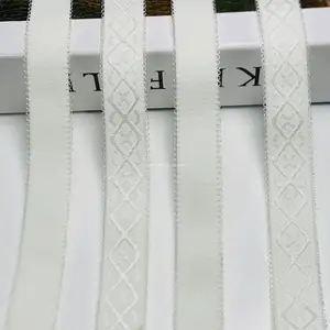 GUANGDONG XINDE Individueller Jacquard-BH-Stift elastischer Schulterband Kantenband für Dessous Höschen Unterwäsche Rückenstreifen