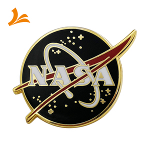 SM-ML102 Distintivi Personalizzati in Smalto Duro con Motivo <span class=keywords><strong>NASA</strong></span>, Produzione di Badge Motivazionali - Product Image 2