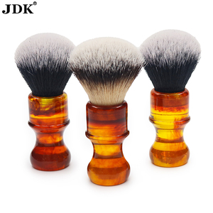 <span class=keywords><strong>Muhle</strong></span> Resina Mango Barbero Limpieza Cuello Polvo Cepillo de afeitar Barba Afeitado Cepillo de pelo sintético - Product Image 1