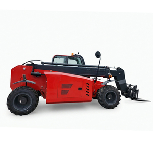 <span class=keywords><strong>Chinese</strong></span> geleverde CE-certificaten 7m 10m 14m verreiker telescopische handler heftruck met steunpoten - Product Image 1