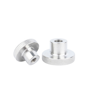 Écrous à visser manuellement carrés forgés en acier inoxydable OEM DIN 466 Classes 4.8 et 6.8, à trou aveugle, 6 mm, impériaux - Product Image 1