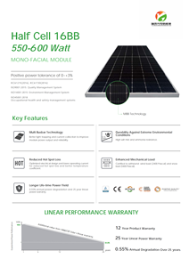 แผงโซลาร์เซลล์ราคาโรงงาน สำหรับผลิตไฟฟ้า จากซัพพลายเออร์จีน - Product Image 5