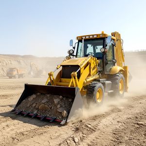 PENGIRIMAN GRATIS Excavator Backhoe 4WD Retroexcavadora 4x4 Traktor Loader Backhoe 3 Ton Mesin Diesel Epa Mini Backhoe Loader - Product Image 3