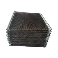 Maille d'écran tissée en acier au manganèse résistant aux chocs élevés pour les applications minières, de carrière et de grès