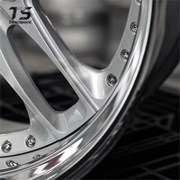 Velg Mobil Chrome Tempa 17-26 Inci, Dijual, 5x114.3 120 127 Cekung untuk Nissan Mercedes-Benz Audi C8 Urus BMW E30 E36 E46 E90 M3 M4