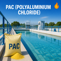 PAC Policloruro de Aluminio Coagulante en Polvo para Tratamiento de Agua de Sedimentación Rápida
