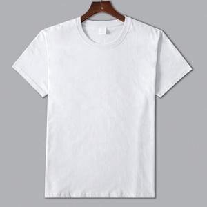 เสื้อยืดคอกลมสีพื้นเรียบง่ายสำหรับผู้ชายและผู้หญิง เสื้อยืดแขนสั้นผ้าฝ้ายสำหรับฤดูร้อน เสื้อผ้าขายส่ง - Product Image 6