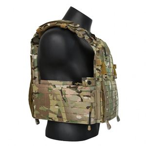 Gilet Tattico Traspirante in Nylon 1000D a Sgancio Rapido, Mimetico, Compatibile con <span class=keywords><strong>SAPI</strong></span> M o L e Piastra da 10*12 Pollici - Product Image 4