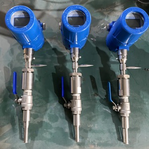 Trung Quốc RS485 medidor de flujo nhiệt độ cao khí đốt tự nhiên nén lưu lượng kế chèn nhiệt lưu lượng kế cho khí - Product Image 3