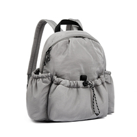 Sac à dos pliable léger et tendance, compartiment extensible, résistant à l'eau, en nylon, 36-57L, voyage, randonnée, extérieur, hommes, femmes