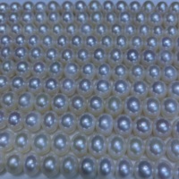 Bijoux pour femmes 9-10mm Collier de perles d'eau douce blanches presque rondes pour la vente en gros