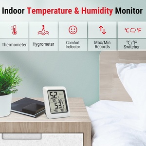 Best Baby <b>Room</b> Hygrometer <b>Thermometer</b> Weather Station for Home - Product Image 4