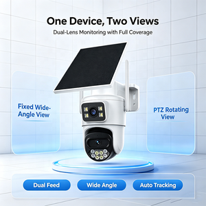 Caméra solaire Wistino AOV avec carte SIM 4G, détection de mouvement, enregistrement continu, surveillance en ligne 24h/24, étanche IP66 - Product Image 3