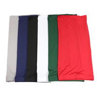 Meilleures ventes : Bonnet de soin capillaire unisexe en satin élastique pour dreadlocks, couleur unie, réglable à double extrémité, type foulard bandana, lot de quatre