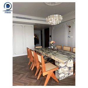 <span class=keywords><strong>Dalle</strong></span> de marbre en agate et pierres précieuses de quartzite naturelle de luxe décoration murale panneau mural en pierre polie pour comptoir de sol de villa - Product Image 6