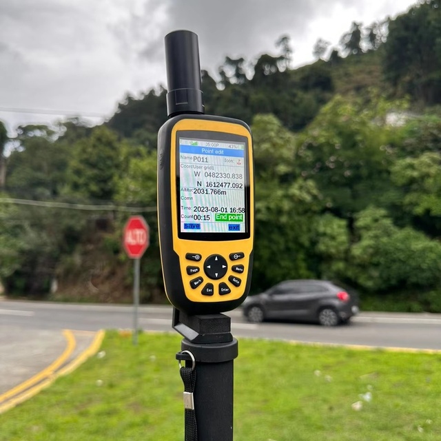 RTK GPS GNSS Receiver with Wireless Base and Rover for Drone Mapping and High Precision Surveying