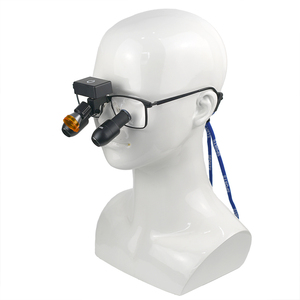 Occhiali Ingrandenti Dentali Professionali 4.0X con Luce LED 70000Lux, Set di Lenti d'Ingrandimento Chirurgiche Wireless GNHM-400X MG-JD2100 per Dentisti - Product Image 5