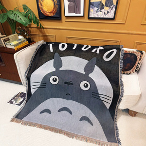 Phim Hoạt Hình Bìa Giải Trí Dệt Kim Chủ Đề Chăn Dệt Ăn Trưa Nghỉ Sofa Khăn Cho Máy Bay Sử Dụng - Product Image 2