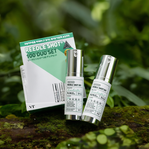 VT Reedle Shot 100 Duo Set PDRN Essence Soins quotidiens pour tous types de peaux - Product Image 3
