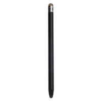 Xiaomi Vivo e-kalem için çift silikon İpucu Stylus Apple Samsung Huawei siyah plastik 15 Tablet kalem cep telefonu pasif kalem