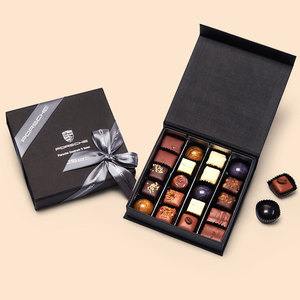 Caja de Cartón Personalizada para <span class=keywords><strong>Chocolate</strong></span> con Separadores, Caja Magnética con Forma de Libro, Caja para Galletas y Chocolates - Product Image 1