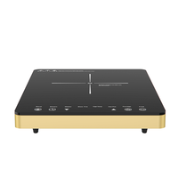 Plaque de cuisson électrique multifonction grande taille, durable, avec verrouillage de sécurité pour enfants, plaque chauffante à induction, cuisinière à induction