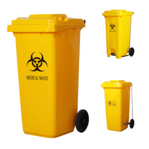 30l/50l/100l/120l/240 660 1100 ליטר אשפה תעשייתי פח אשפה יכול פלסטיק - Product Image 4