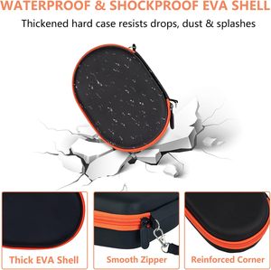 Estuche Rígido de EVA para Altavoz <span class=keywords><strong>JBL</strong></span> Clip 5 Clip 4, Bolsa de Almacenamiento Protectora de Viaje a Prueba de Golpes para Mini Altavoz Bluetooth - Product Image 3