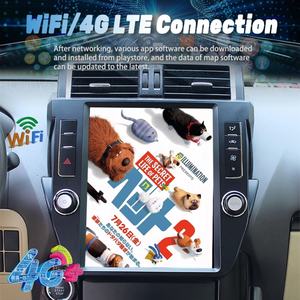 Radio Android 2 DIN con Pantalla de 12.1 Pulgadas Estilo Tesla para Toyota Land Cruiser Prado LC150 2010-2016, Reproductor Estéreo para Auto con Navegación - Product Image 3