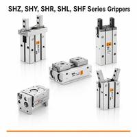 Ensemble complet de pinces pneumatiques parallèles 10, 16, 20, 25 mm – Doigts pneumatiques pour ligne d'assemblage automatisée et effector final de robot de préhension et de placement