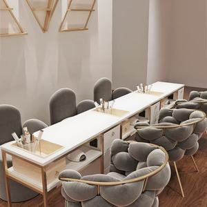 Juego de Mesa y Silla para Manicura LE, Muebles Modernos para Salón de Belleza, Mesa de Manicura de Lujo, Escritorio para Manicura - Product Image 3