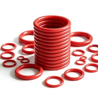 Joint torique en caoutchouc silicone VMQ translucide JRS, norme JIS B-2401 G, résistant aux hautes/basses températures, aux intempéries et isolant