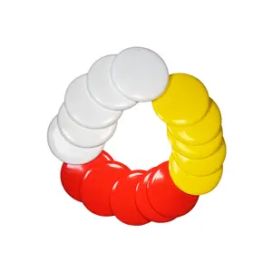 Hand Throwing Foldable Mini Frisbeed Throwing Toy Putter Frisbeed Pocket Silicone Round Frisbeed