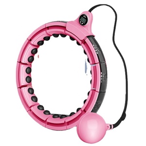 CooSport <span class=keywords><strong>Fitness</strong></span> - Aro de <span class=keywords><strong>Hula</strong></span> Inteligente para Mujer, Ajustable, Extraíble, con Masaje, Conteo Digital, Ligero, de PP - Product Image 1