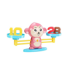 Jeu de mathématiques amusant Monkey Balance |   Jouet éducatif STEM pour enfants |   Cadeau amusant et engageant pour les enfants de 3 ans et plus - Product Image 1