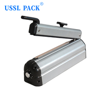 Scelleuse de sacs en plastique compacte semi-automatique électrique FSC-220 pour l'emballage alimentaire, machine de scellage multifonctionnelle pour film PE