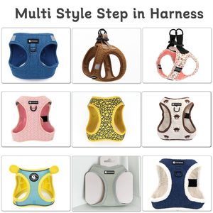 Rompi Pakaian Anjing, Harness, Aksesoris Jalan-Jalan Anjing, Tali Kekang, Harness yang Dapat Disesuaikan, Set Harness Neoprena - Product Image 4