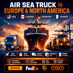 Agente de carga de Alibaba en Europa, transporte multimodal, ruta <span class=keywords><strong>Amazon</strong></span> FBA, reserva de contenedores, planificación de rutas, seguimiento y actualización. - Product Image 1