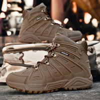 Vêtements de travail d'extérieur pour hommes, bottes de randonnée montantes d'hiver, bottes d'extérieur grande taille pour hommes
