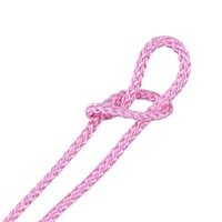 Grosir benang poliester kepang kepadatan tinggi 8-Braid Kumihimo Cord untuk simpul Tiongkok DIY buatan tangan