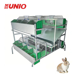 <span class=keywords><strong>Cage</strong></span> à lapins de luxe neuve et abordable en alliage d'aluminium de type H pour la reproduction en <span class=keywords><strong>intérieur</strong></span> dans le Henan - Product Image 1