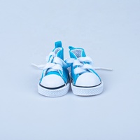 Chaussures de poupée en plastique DIY de 5 cm, accessoires de lacets miniatures faits à la main pour poupées BJD, échelle 1:3