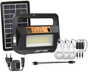 Hot bán 3W 5W năng lượng mặt trời ánh sáng khẩn cấp & Hệ thống chiếu sáng nhà cho Ghana Nigeria Ethiopia Kenya với bóng đèn Led - Product Image 1