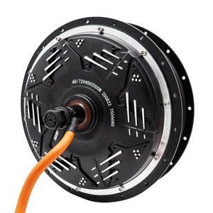 Motor sin Escobillas DKMOTOR 2000W 72V A215 45H, Motor de Rayos Magnético Impermeable para Scooter/Barco, 60V 72V, Motor de Rayos A215 de 10 Pulgadas 45H - Product Image 2
